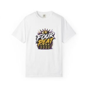 Four Peat Championship T-Shirt — Crown Graphic Sports Tee