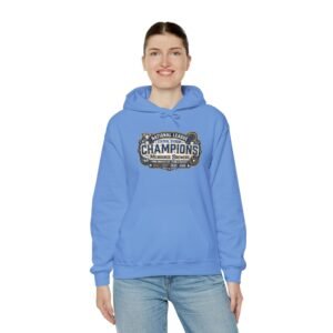 Champions Vintage Baseball Hoodie — Milwaukee Brewers National League Champions Sweatshirt