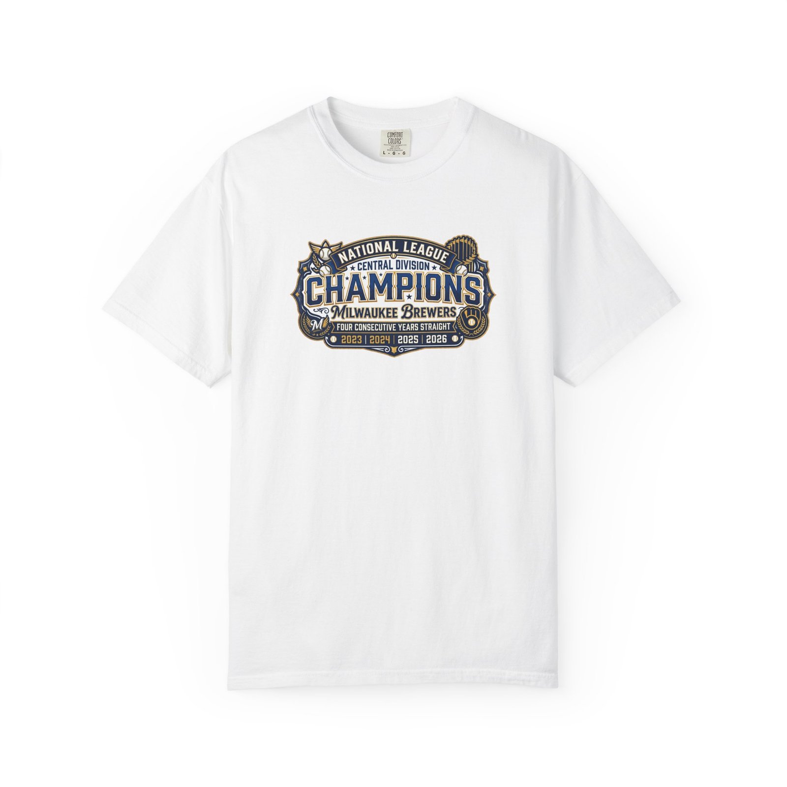 Milwaukee Brewers National League Champions Vintage T-Shirt