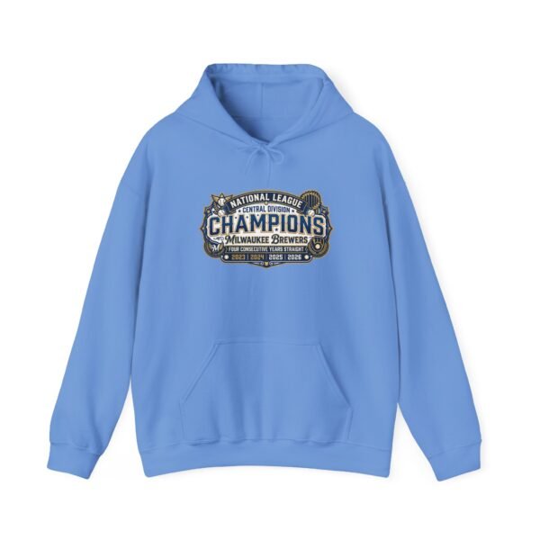 Champions Vintage Baseball Hoodie — Milwaukee Brewers National League Champions Sweatshirt