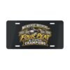 Milwaukee Brewers "Four Peat" NL Central Champions Vanity Plate